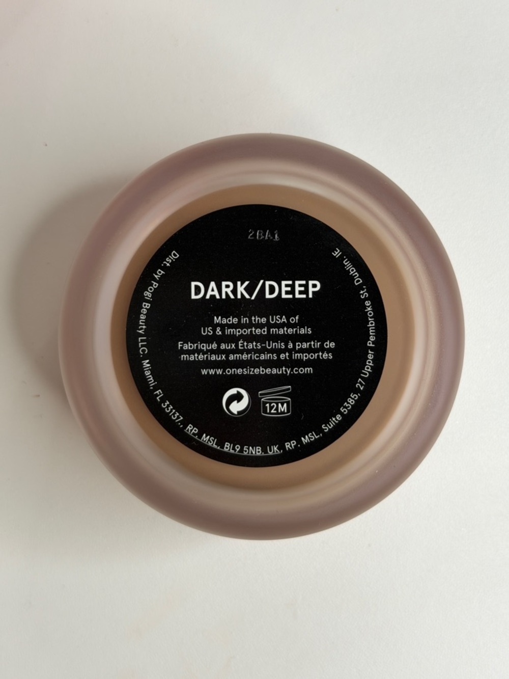 ONE/SIZE Setting Powder Dark/Deep - Picture 6 of 6